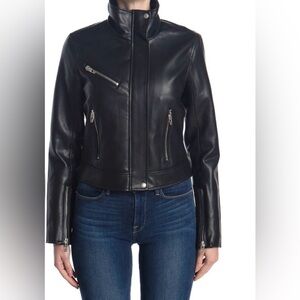BlankNYC Faux Leather Moto Jacket